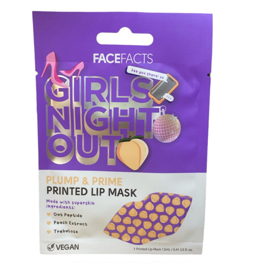 Face Facts Girls Night Out Plump & Prime Lip Mask - Huulinaamio - 12ml 