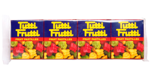 Tutti Frutti Hedelmäpastilli 4-pack 68g