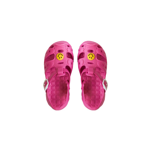 Tytt. sandaalit pink.hymiö k.24-29
