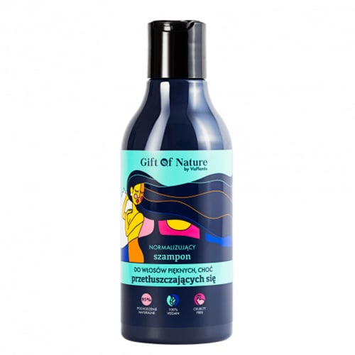 Gift Of Nature Shampoo rasvoittuville hiuksille 300ml 
