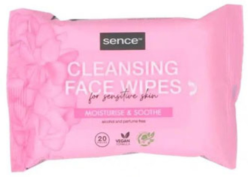 Sence Beauty 3in1 Sensitive Skin 20 kpl puhdistusliina