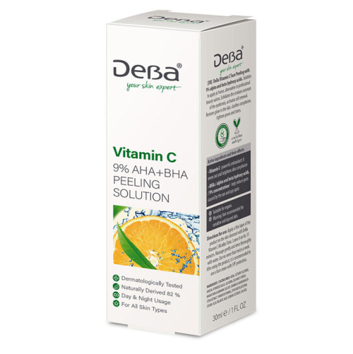 Deba C-vitamiini 9% AHA+BHA-kuorintaliuos, vegaaninen 30ml