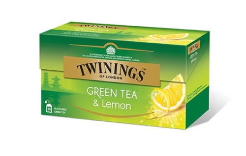 Twinings Green Tea Lemon 25x1,6g vihreä tee