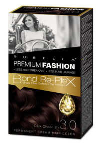 RUBELLA Premium Fashion Väri 3.0 tumma suklaa