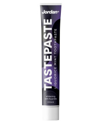Jordan Tastepaste Liquorice Mint whitening toothpaste with fluoride hammastahna 50ml