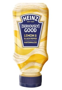 Heinz sitruuna-mustapippurimajoneesi 220ml