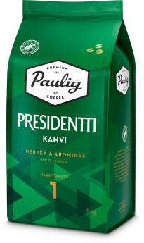 Presidentti kahvipavut 1 kg