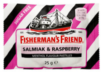 Fisherman's Friend 25g Salmiakki-Vadelma sokeriton