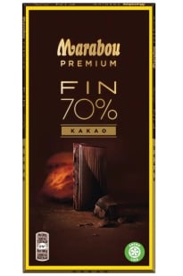 Marabou Premium 70%  Cocoa 100g
