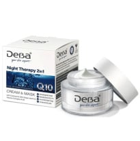 DeBa Q10 2 in 1 Night Therapy Cream & Mask 50ml