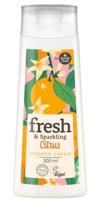 Family Fresh suihkusaippua Sparkling Citrus Shower Cream 200ml