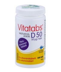 Vitatabs D 50  300 tabl. / 90g