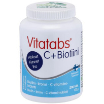Vitatabs C + Biotiini kromi-biotiini 200 tabl