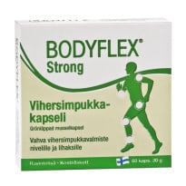 Bodyflex strong vihersimpukka 60 tab.30g