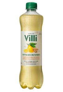 Villi vitamiinivesi sitruuna-inkivääri 0,5l