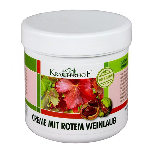 Cream Kräuterhof Red Vine Leaf 100ml