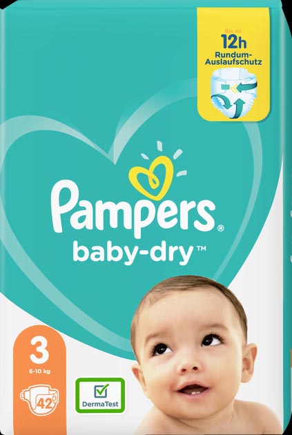 Pampers Baby Dry Size 3 Midi (5-9kg)