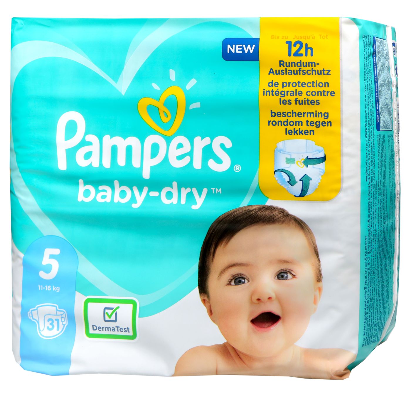 Pampers Baby Dry Size 5 Junior (11-23kg)