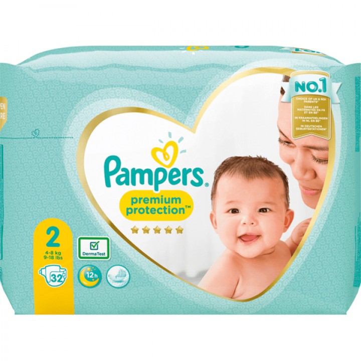 Pampers diapers new baby Gr. 2 (3-6kg)