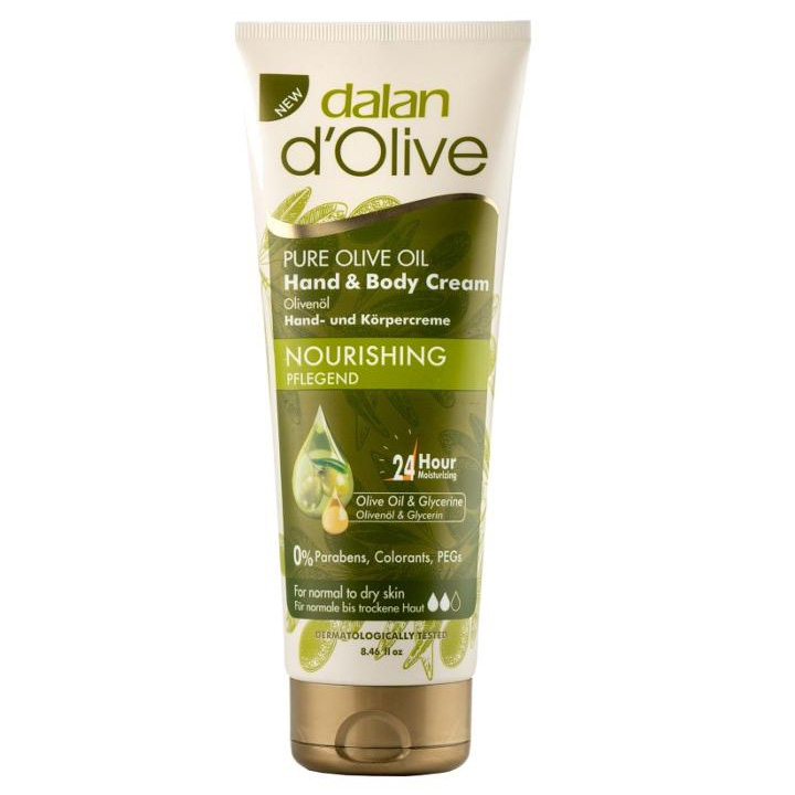 Dalan d'Olive hand and body creme 250ml