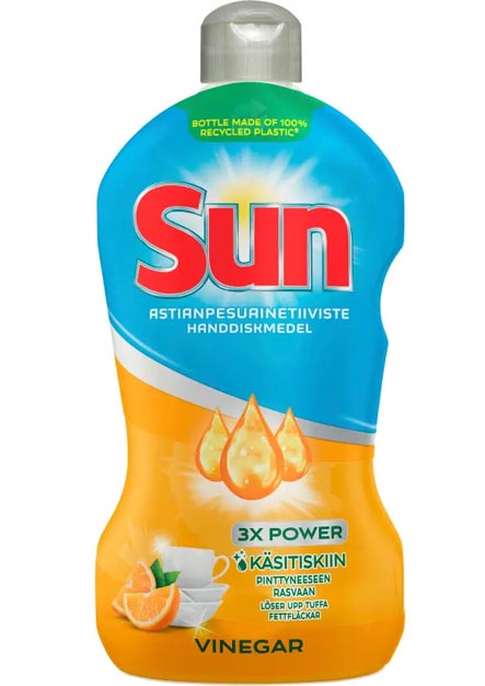 Sun Power käsitiskiaine 500ml Vinegar