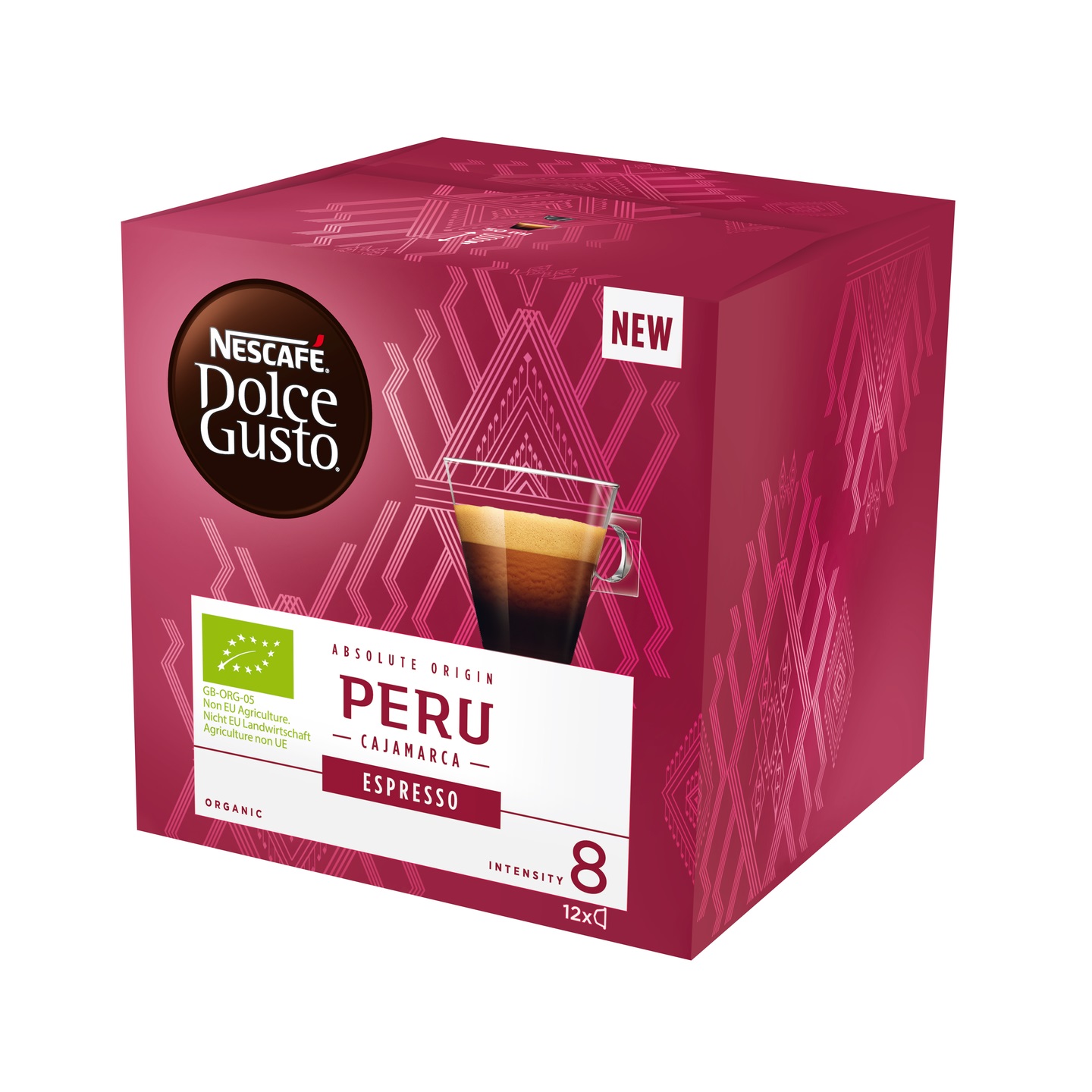 Nescafe D.G Espresso Peru 12 kaps