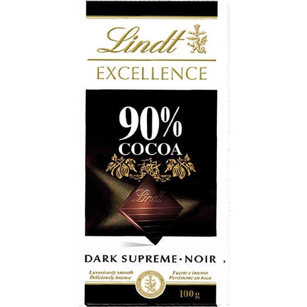 Lindt Excellence 90% Tumma Suklaa 100g