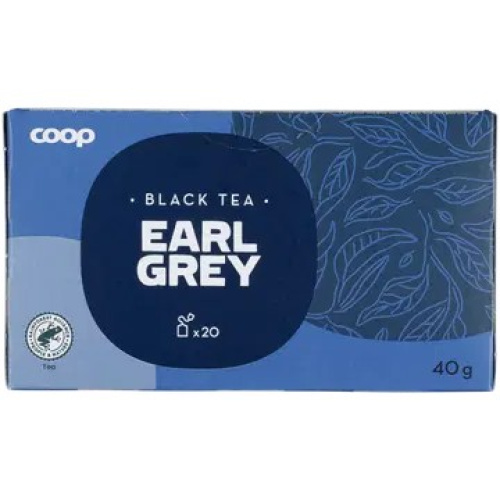 Coop Earl Grey tee 40 g 20 pss TRE