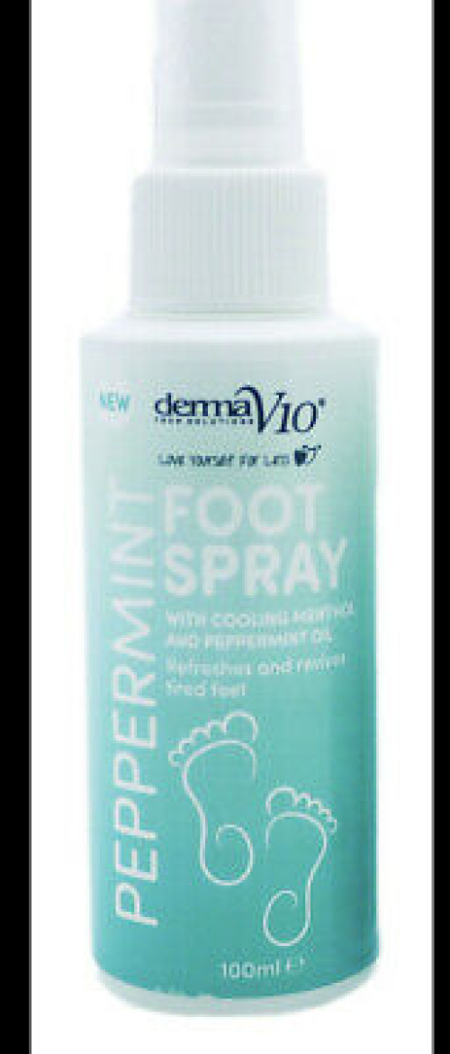 Derma V10 Peppermint Foot Spray 100ml