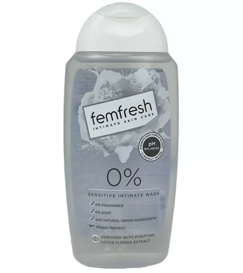 Femfresh 0% Sensitive intiimipesuaine 250 ml