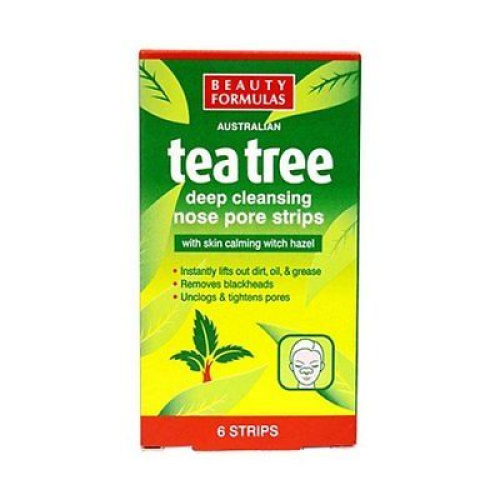 BF Tea Tree Nose Pore Strips 6'S
