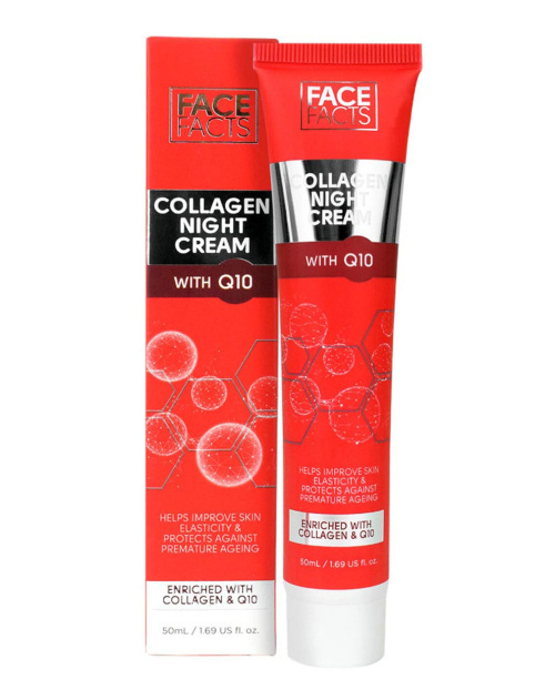Face Facts Collagen & Q10 Yövoide 50 ml