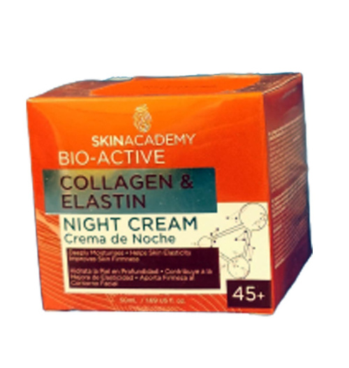 Skin Academy Collagen & Elastin Yövoide 50 ml