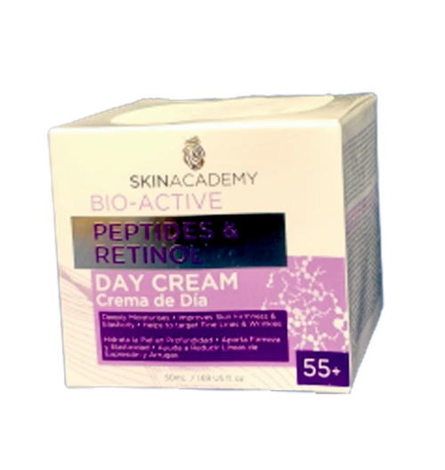 Skin Academy Peptides & Retinol Päivävoide 50 ml  