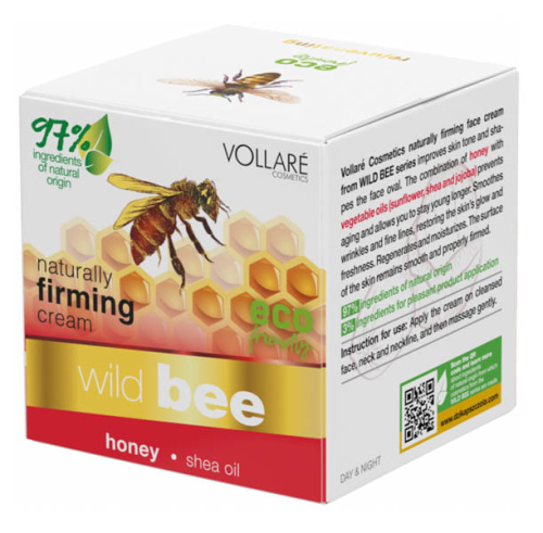 Vollare Wild Bee Face Cream 97% Natural