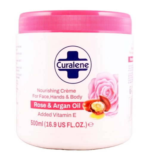 Curalene Moisturizing Rose & Argan Oil 500ml