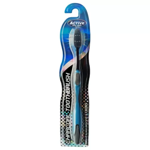 Charcoal hammasharja 1kpl