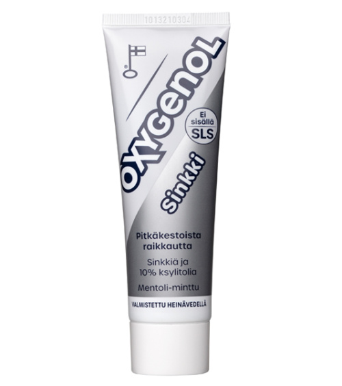 Oxygenol Sinkki hammastahna 75ml