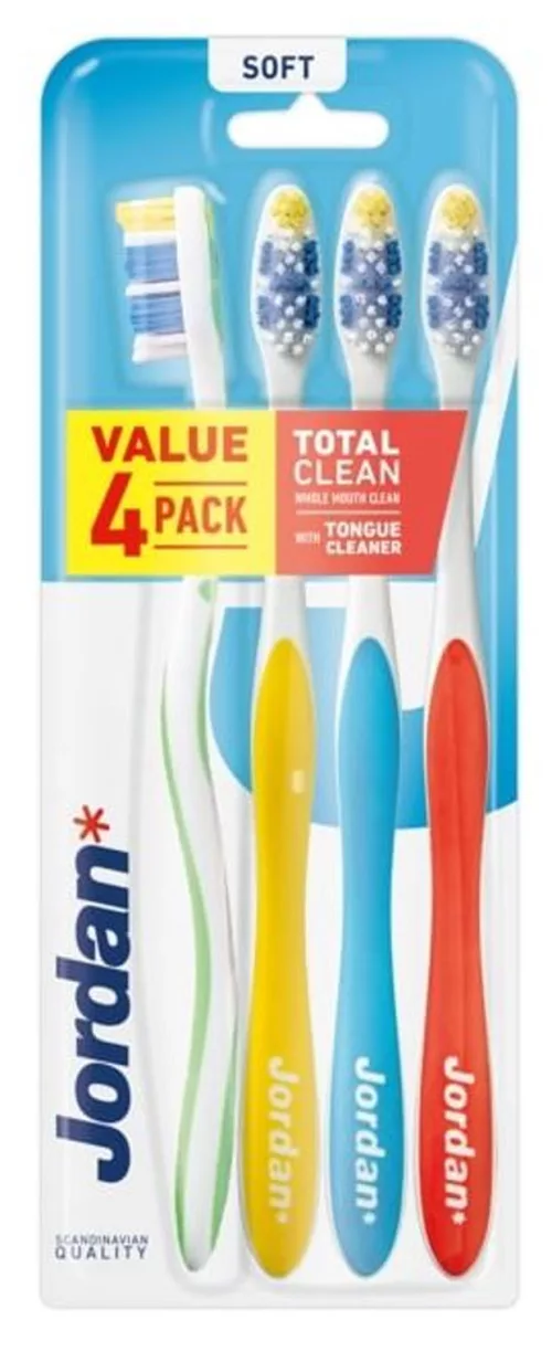 Jordan 4-pack Soft Total Clean Hammasharjat