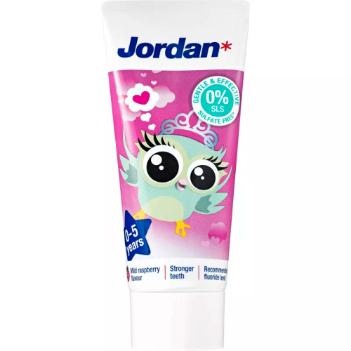 Jordan kids 0-5 vuotta Mild raspberry 50ml