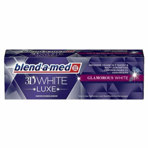 Blend-A-Med 3D hammastahna Luxe Glamorous White 75ml