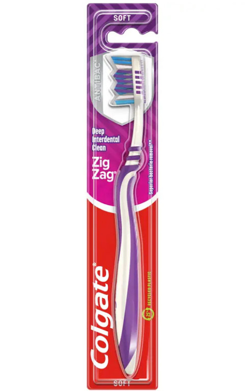 Colgate Hammasharja Colgate ZigZag Soft 1kpl