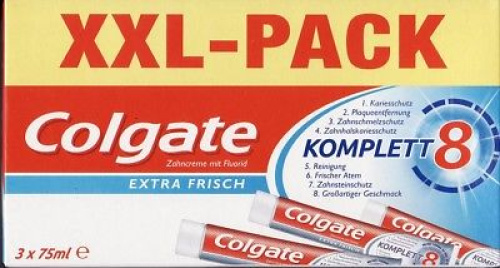 Colgate-hammastahna Extra Fresh 3x75ml