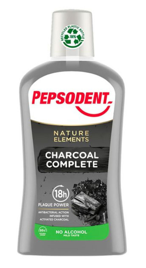 Pepsodent Charcoal Complete suuvesi 500ml