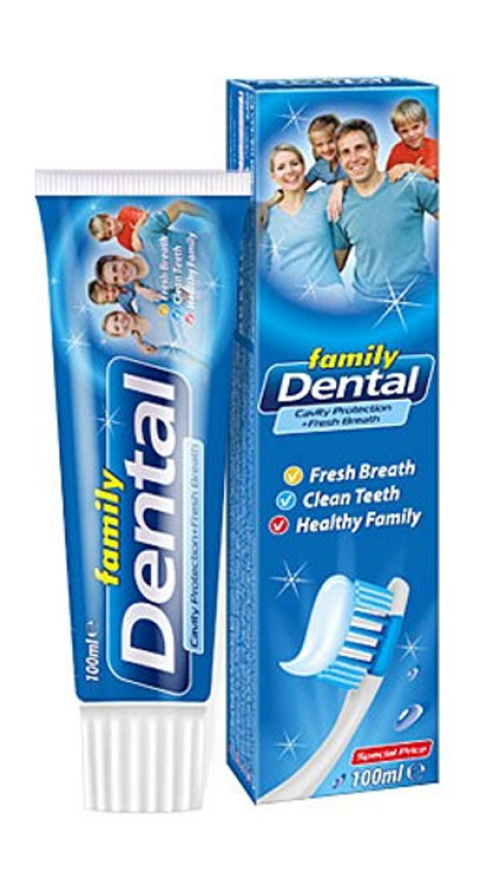 Dental Hammastahna Family Cavity Protection & Fresh Breath 100ml