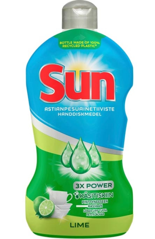 Sun Power käsitiskiaine 500ml Lime
