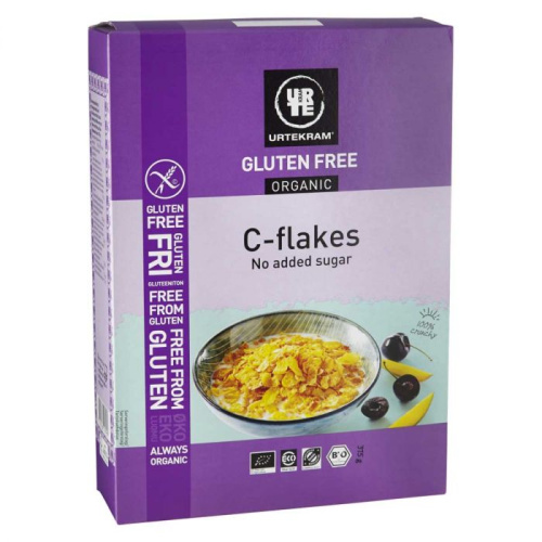 Urtekram corn flakes 375g (gluteeniton)

