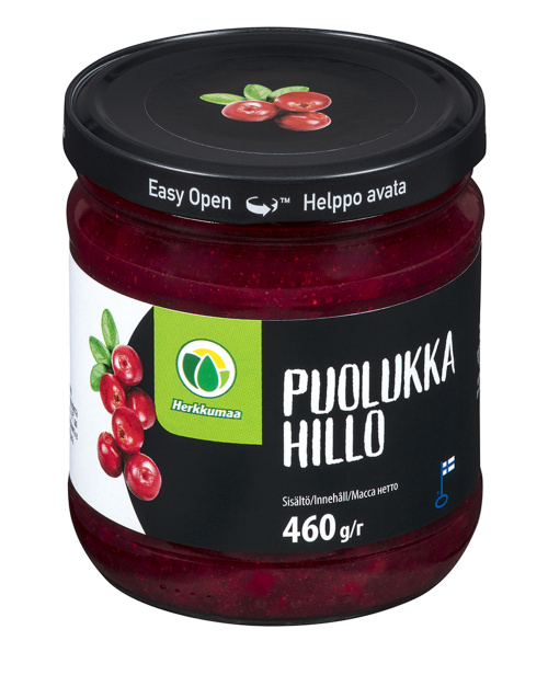 Herkkumaan Puolukkahillo 460g