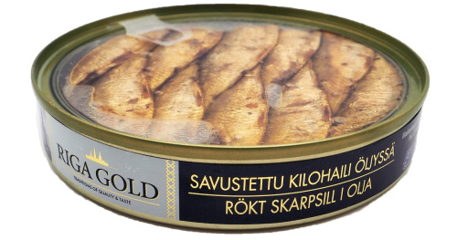 Riga Gold Savustettu Kilohaili 120g