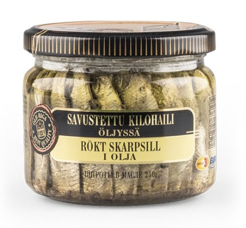 Old Riga Kilohaili Savustettu ölj. 250g